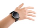 ZEGAREK DAMSKI PACIFIC CLOSE (zy588a) - black/silver ZEGAREK DAMSKI PACIFIC CLOSE (zy588a) - black/silver