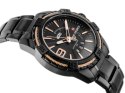 ZEGAREK MĘSKI NAVIFORCE - NF9117 (zn059c) - black/rosegold + box ZEGAREK MĘSKI NAVIFORCE - NF9117 (zn059c) - black/rosegold + box