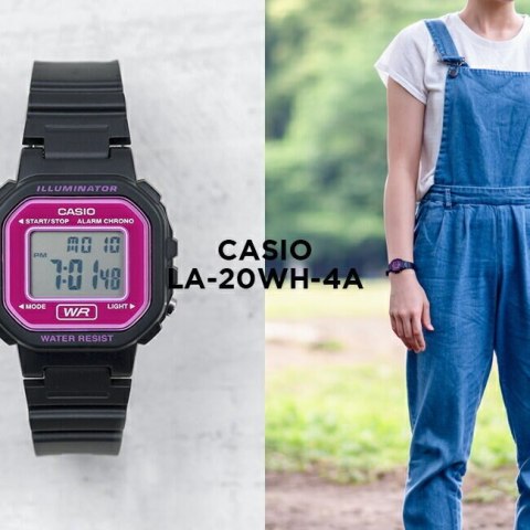 ZEGAREK DZIECIĘCY CASIO LA-20WH-4ADF + BOX ZEGAREK DZIECIĘCY CASIO LA-20WH-4ADF + BOX