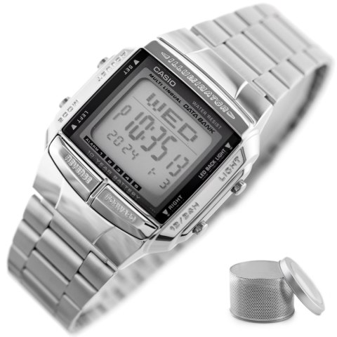 ZEGAREK MĘSKI CASIO DATABANK DB-360-1A (zd161a) + BOX ZEGAREK MĘSKI CASIO DATABANK DB-360-1A (zd161a) + BOX