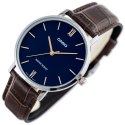 ZEGAREK MĘSKI CASIO MTP-VT01L-2B + BOX ZEGAREK MĘSKI CASIO MTP-VT01L-2B + BOX
