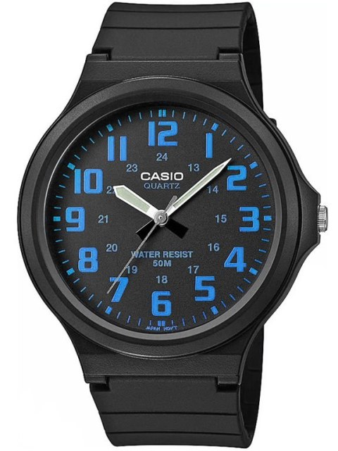 ZEGAREK MĘSKI CASIO MW-240-2B (zd166d) - KLASYKA + BOX ZEGAREK MĘSKI CASIO MW-240-2B (zd166d) - KLASYKA + BOX