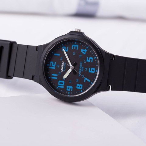 ZEGAREK MĘSKI CASIO MW-240-2B (zd166d) - KLASYKA + BOX ZEGAREK MĘSKI CASIO MW-240-2B (zd166d) - KLASYKA + BOX