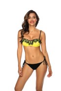 Kostium dwuczęściowy Kostium kąpielowy Model Malaga-35 kolor 031 Yellow/Black - Etna - 38 Kostium dwuczęściowy Kostium kąpielowy Model Malaga-35 kolor 031 Yellow/Black - Etna - 38