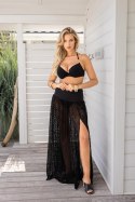 Sukienka Plażow Pareo Model Ibiza 2 kolor 001 Black - Etna - 44/46