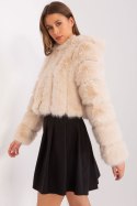 Kurtka Damska Model AT-KR-2378.96P Beige - AT - S/M Kurtka Damska Model AT-KR-2378.96P Beige - AT - S/M