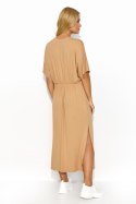 Sukienka Model M822 Beige - Makadamia - 36 Sukienka Model M822 Beige - Makadamia - 36