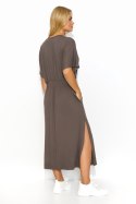 Sukienka Model M822 Brown - Makadamia - 36 Sukienka Model M822 Brown - Makadamia - 36