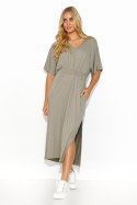 Sukienka Model M822 Taupe - Makadamia - 40 Sukienka Model M822 Taupe - Makadamia - 40