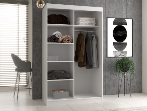 Szafa Iga 120 A/B BIAŁY Szafa Iga 120 A/B BIAŁY
