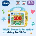 Wielki słownik pojazdów z rodziną Treflików polsko - angielski Vtech 61799 Wielki słownik pojazdów z rodziną Treflików polsko - angielski Vtech 61799
