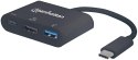 Adapter MANHATTAN USB 3.1 - HDMI, USB 24-pin, USB 4-pin 152037 USB 3.1 - HDMI, USB 24-pin, USB 4-pin Adapter MANHATTAN USB 3.1 - HDMI, USB 24-pin, USB 4-pin 152037 USB 3.1 - HDMI, USB 24-pin, USB 4-pin