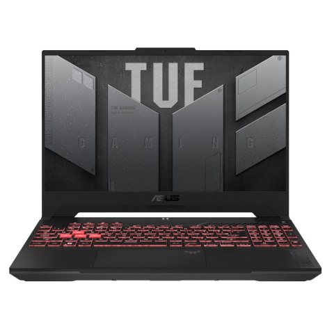 Notebook ASUS TUF Gaming A15 (15.6"/R7 7435HS /RTX4050/16GB/SSD512GB/W11H/Czarno szary) Notebook ASUS TUF Gaming A15 (15.6"/R7 7435HS /RTX4050/16GB/SSD512GB/W11H/Czarno szary)