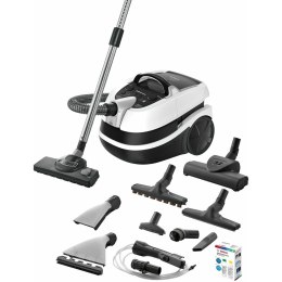 Odkurzacz workowy BOSCH AquaWash&Clean BWD 421 POW (2100W /Czarno-biały )