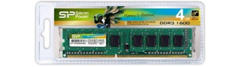 Pamięć SILICON POWER (LongDIMM/DDR3/4 GB/1600MHz/1.5V/11 CLCL/SINGLE) Pamięć SILICON POWER (LongDIMM/DDR3/4 GB/1600MHz/1.5V/11 CLCL/SINGLE)