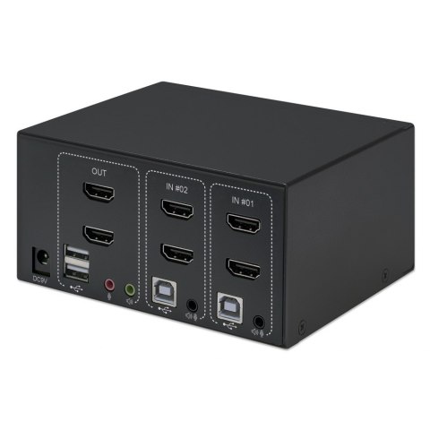 Przełącznik KVM MANHATTAN 153522 Przełącznik KVM MANHATTAN 153522