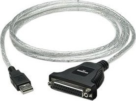 Adapter MANHATTAN USB - DB25 336581 USB - DB25 (wtyk-gniazdo) Adapter MANHATTAN USB - DB25 336581 USB - DB25 (wtyk-gniazdo)