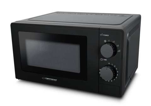 Kuchenka mikrofalowa wolnostojąca ESPERANZA EKO011K (700W /20L /Czarny) Kuchenka mikrofalowa wolnostojąca ESPERANZA EKO011K (700W /20L /Czarny)