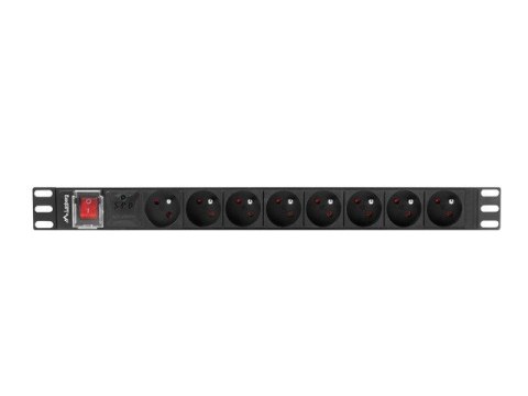Listwa zasilająca LANBERG PDU-08E-0200-BK Listwa zasilająca LANBERG PDU-08E-0200-BK