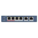 Przełącznik HIKVISION DS-3E0106HP-E 301801345 (2x 10/100 ) Przełącznik HIKVISION DS-3E0106HP-E 301801345 (2x 10/100 )