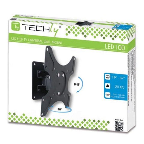 Uchwyt do TV TECHLY 301412 (nośność 25kg /19 - 37 cali) Uchwyt do TV TECHLY 301412 (nośność 25kg /19 - 37 cali)