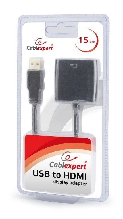 Adapter GEMBIRD A-USB3-HDMI-02 USB - HDMI Adapter GEMBIRD A-USB3-HDMI-02 USB - HDMI
