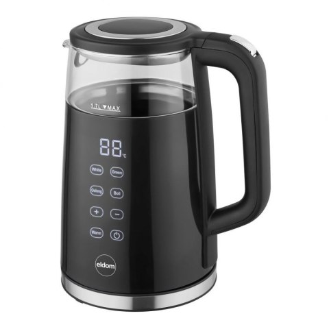 Czajnik ELDOM C530 (1.7L /2200W /Czarno-przezroczysty ) Czajnik ELDOM C530 (1.7L /2200W /Czarno-przezroczysty )