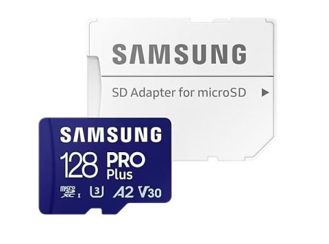 Karta pamięci SAMSUNG 128 GB Adapter Karta pamięci SAMSUNG 128 GB Adapter