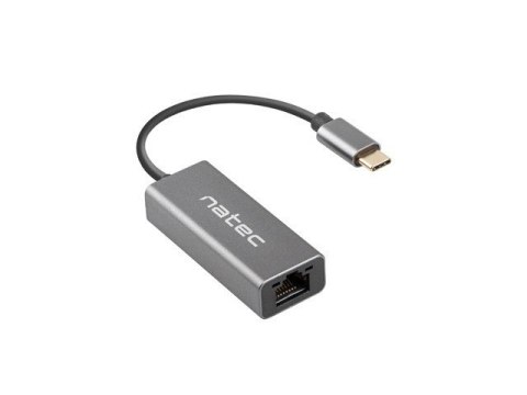Karta sieciowa przewodowa NATEC Karta sieciowa Cricket USB-C 3.1 - RJ-45 1Gb na kablu NNC-1925 Karta sieciowa przewodowa NATEC Karta sieciowa Cricket USB-C 3.1 - RJ-45 1Gb na kablu NNC-1925
