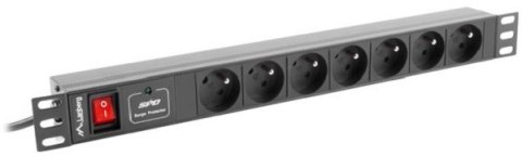 Listwa zasilająca LANBERG PDU-07E-0200-IEC-BK Listwa zasilająca LANBERG PDU-07E-0200-IEC-BK