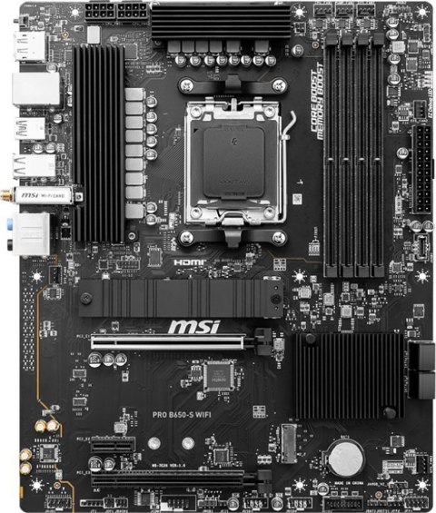 Płyta główna MSI PRO B650-S WIFI (Socket AM5 /ATX) Płyta główna MSI PRO B650-S WIFI (Socket AM5 /ATX)