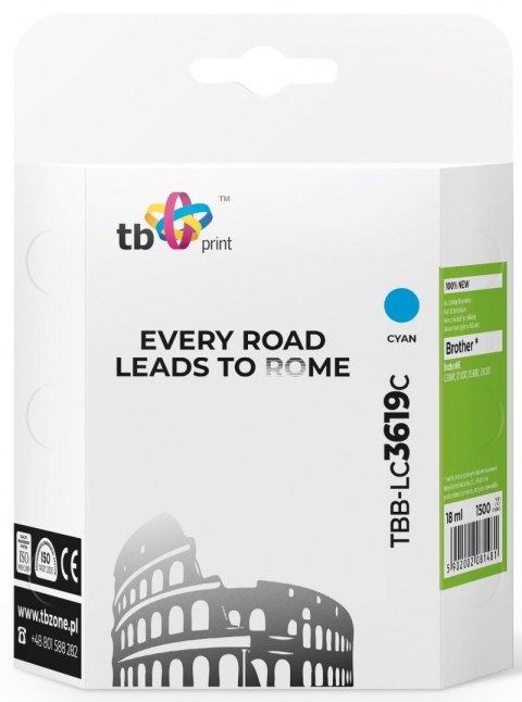 Tusz TB PRINT TBB-LC3619C LC3619C Tusz TB PRINT TBB-LC3619C LC3619C