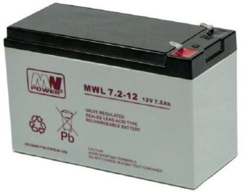 Bateria do zasilacza awaryjnego EATON MWL 7,2-12L Bateria do zasilacza awaryjnego EATON MWL 7,2-12L