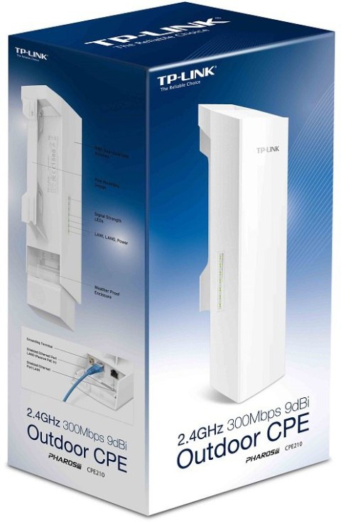 CPE210 Outdoor 2,4GHz 300Mbps CPE210 Outdoor 2,4GHz 300Mbps