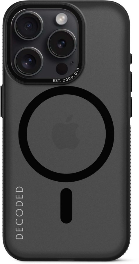 Decoded - obudowa ochronna do iPhone 15 Pro kompatybilna z MagSafe (ice-black) Decoded - obudowa ochronna do iPhone 15 Pro kompatybilna z MagSafe (ice-black)