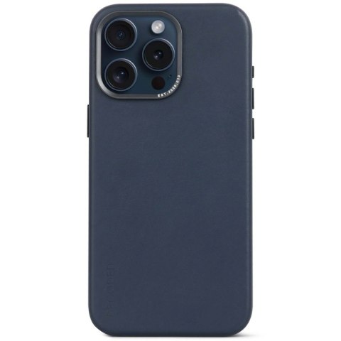 Decoded - skórzana obudowa ochronna do iPhone 15 Pro Max kompatybilna z MagSafe (ture navy) Decoded - skórzana obudowa ochronna do iPhone 15 Pro Max kompatybilna z MagSafe (ture navy)