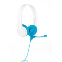 Słuchawki z Mikrofonem dla Dzieci 3+ 85dB StudyBuddy Blue Słuchawki z Mikrofonem dla Dzieci 3+ 85dB StudyBuddy Blue