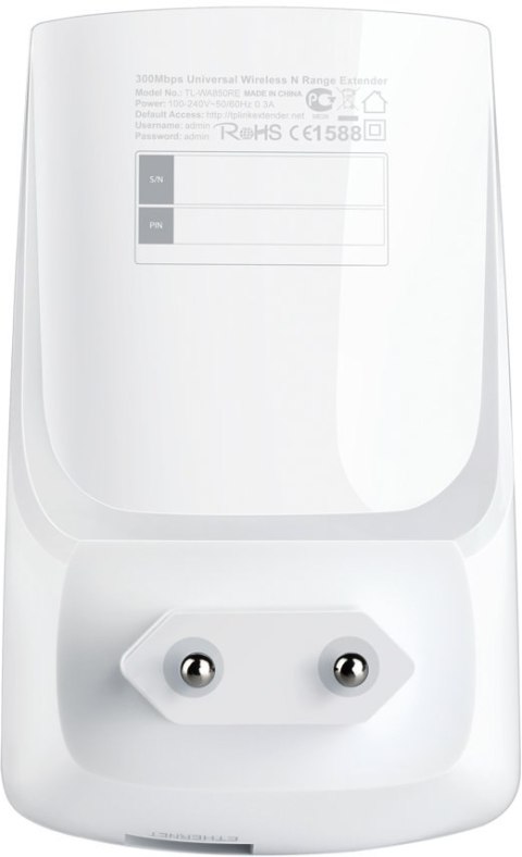 TP-Link Range Extender 300 Mb/s - TL-WA850RE TP-Link Range Extender 300 Mb/s - TL-WA850RE