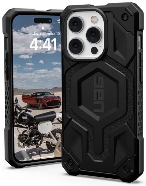 UAG Monarch - obudowa ochronna do iPhone 14 Pro kompatybilna z MagSafe (black) UAG Monarch - obudowa ochronna do iPhone 14 Pro kompatybilna z MagSafe (black)