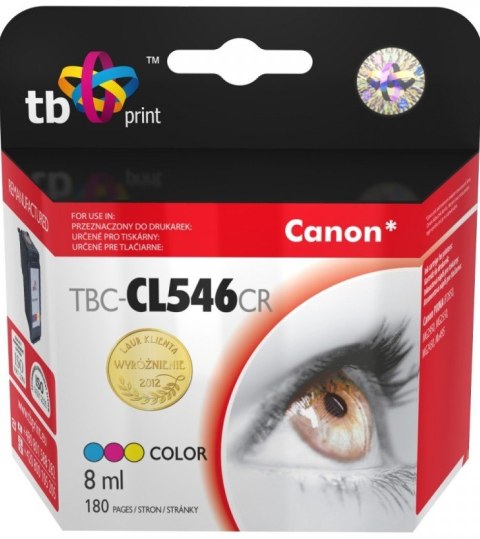 Wkład TB PRINT TBC-CL546CR Kod oryginału: CL-546 Wkład TB PRINT TBC-CL546CR Kod oryginału: CL-546