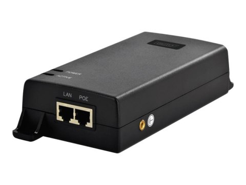 Zasilacz/Adapter PoE+ 802.3at, max. 48V 60W Gigabit 10/100/1000Mbps, aktywny Zasilacz/Adapter PoE+ 802.3at, max. 48V 60W Gigabit 10/100/1000Mbps, aktywny