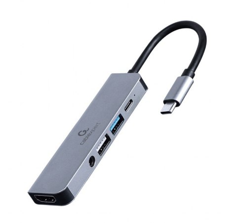 Adapter GEMBIRD A-CM-COMBO5-02 USB-C - HDMI Adapter GEMBIRD A-CM-COMBO5-02 USB-C - HDMI