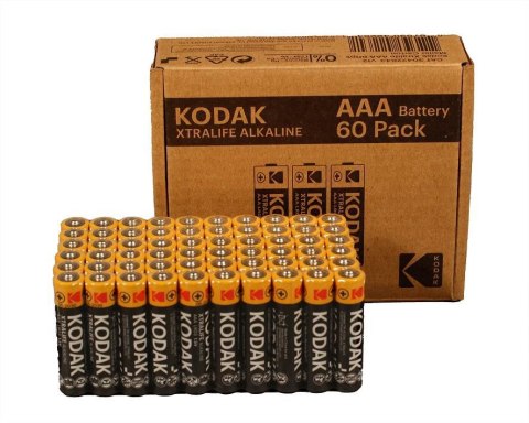 Baterie KODAK Alkaliczna AAA 2700mAh Kartonowe 30422643 Baterie KODAK Alkaliczna AAA 2700mAh Kartonowe 30422643