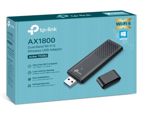 Karta sieciowa bezprzewodowa TP-LINK Archer TX20U ARCHER TX20U Karta sieciowa bezprzewodowa TP-LINK Archer TX20U ARCHER TX20U