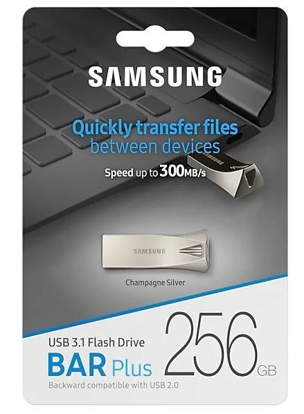 Pendrive SAMSUNG MUF-256BE3/APC (256 GB /Srebrny ) Pendrive SAMSUNG MUF-256BE3/APC (256 GB /Srebrny )