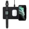 Satechi Trio Wireless Charging Pad - magnetyczna ładowarka bezprzewodowa do trzech urządzeń (AppleWatch 2,5W, AirPods 5W, Qi 7,5 Satechi Trio Wireless Charging Pad - magnetyczna ładowarka bezprzewodowa do trzech urządzeń (AppleWatch 2,5W, AirPods 5W, Qi 7,5