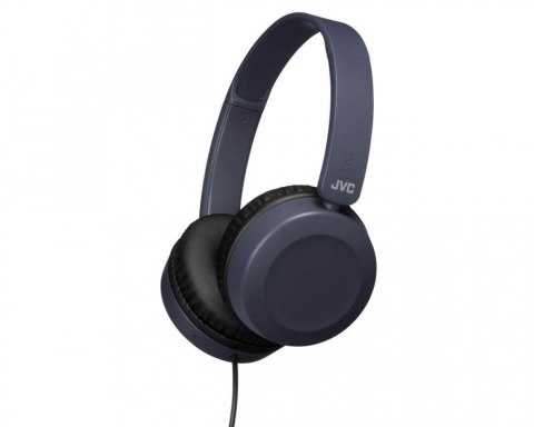 Słuchawki nauszne z mikrofonem JVC HA-S31M (1.2m /3.5 mm minijack wtyk/Niebieski) Słuchawki nauszne z mikrofonem JVC HA-S31M (1.2m /3.5 mm minijack wtyk/Niebieski)