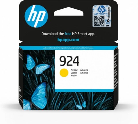 Tusz HP 924 żółty (4K0U5NE) Tusz HP 924 żółty (4K0U5NE)