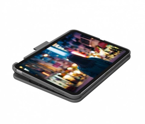 Etui z klawiaturą LOGITECH Etui z klawiaturą Slim Folio do iPada 10-tej generacji UK szare 920-011429 Etui z klawiaturą LOGITECH Etui z klawiaturą Slim Folio do iPada 10-tej generacji UK szare 920-011429