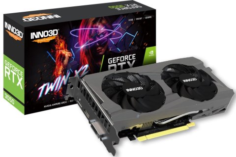 Karta graficzna INNO3D GeForce RTX 3050 TWIN X2 8 GB GDDR6 (N30502-08D6-1711VA41) Karta graficzna INNO3D GeForce RTX 3050 TWIN X2 8 GB GDDR6 (N30502-08D6-1711VA41)